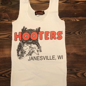 Hooters Girl Original White Tank